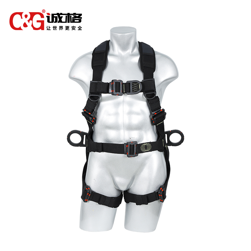 4掛點6調節(jié)點全身式安全帶（胸前小D環(huán)）-絕緣防電弧 FA40603-ArcD