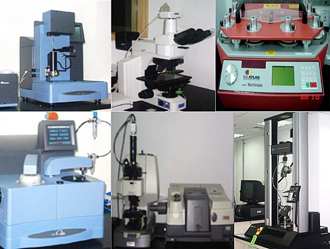 上海誠格與杜邦中國研發(fā)中心相關(guān)測試設(shè)備、可試驗項目