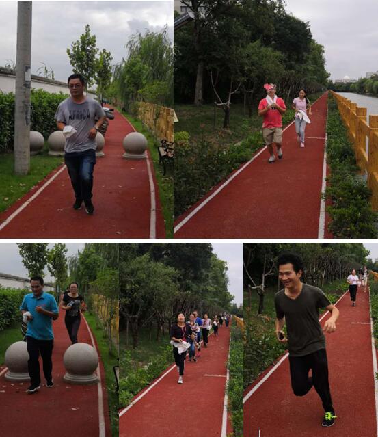 看這一個(gè)個(gè)可愛(ài)的同事們，跑的多輕盈！